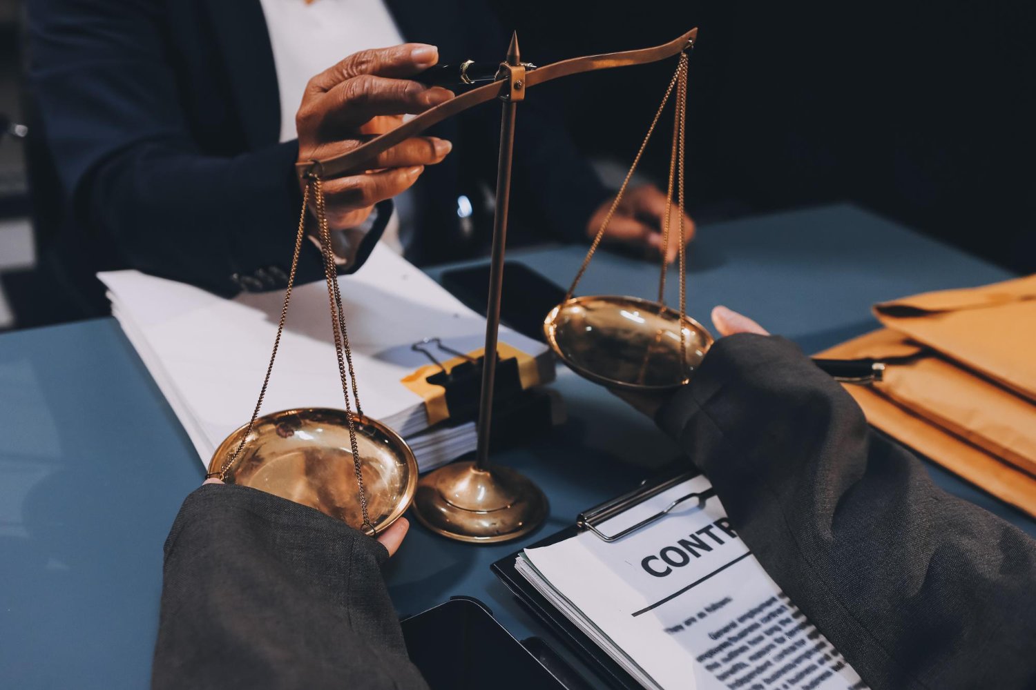 Judge's gavel representing personal injury litigation handled by Lionsgate Law Group APC