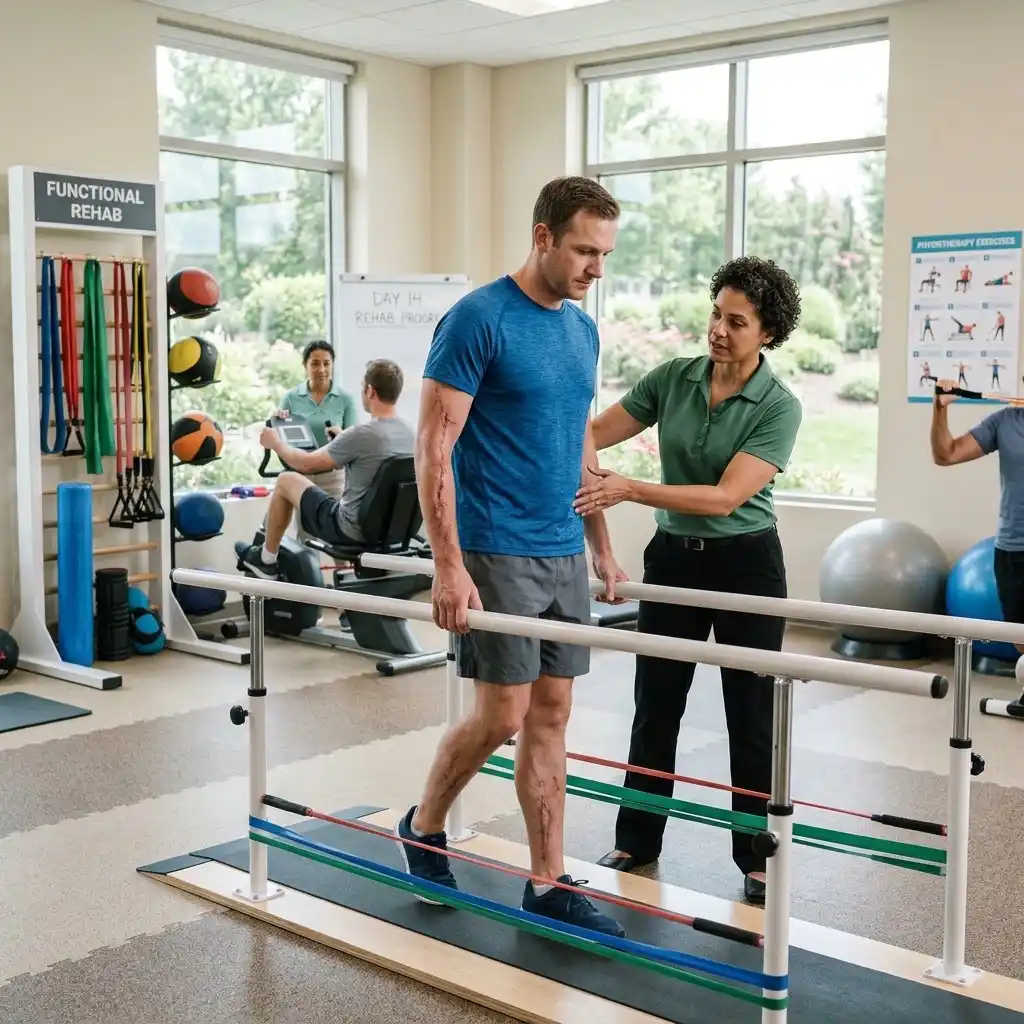 Catastrophic injury rehabilitation after a brain injury