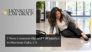 7 Most Common Slip and Fall Injuries in Sherman Oaks, CA