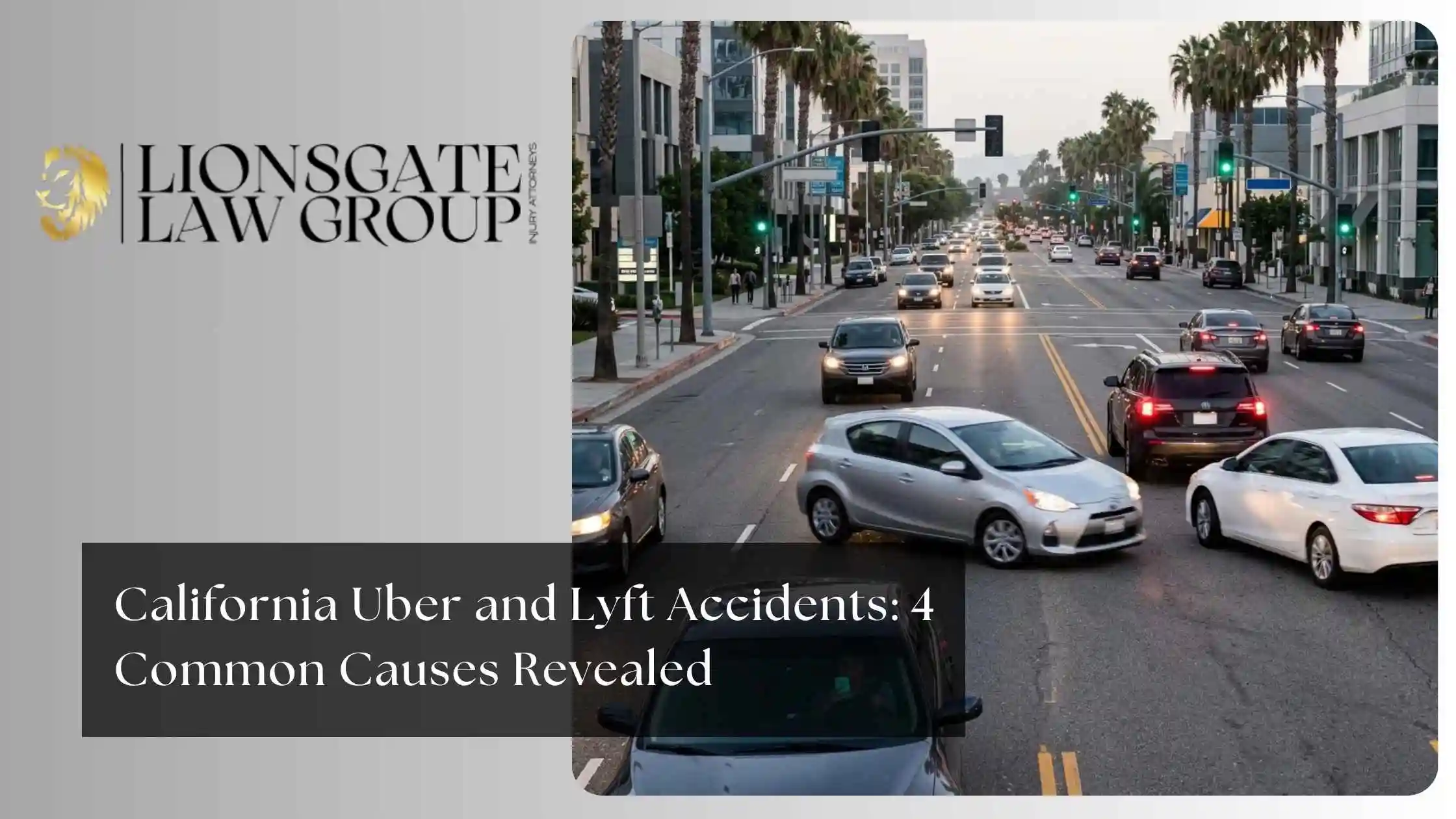 California Uber and Lyft Accidents 4 Common Causes Revealed