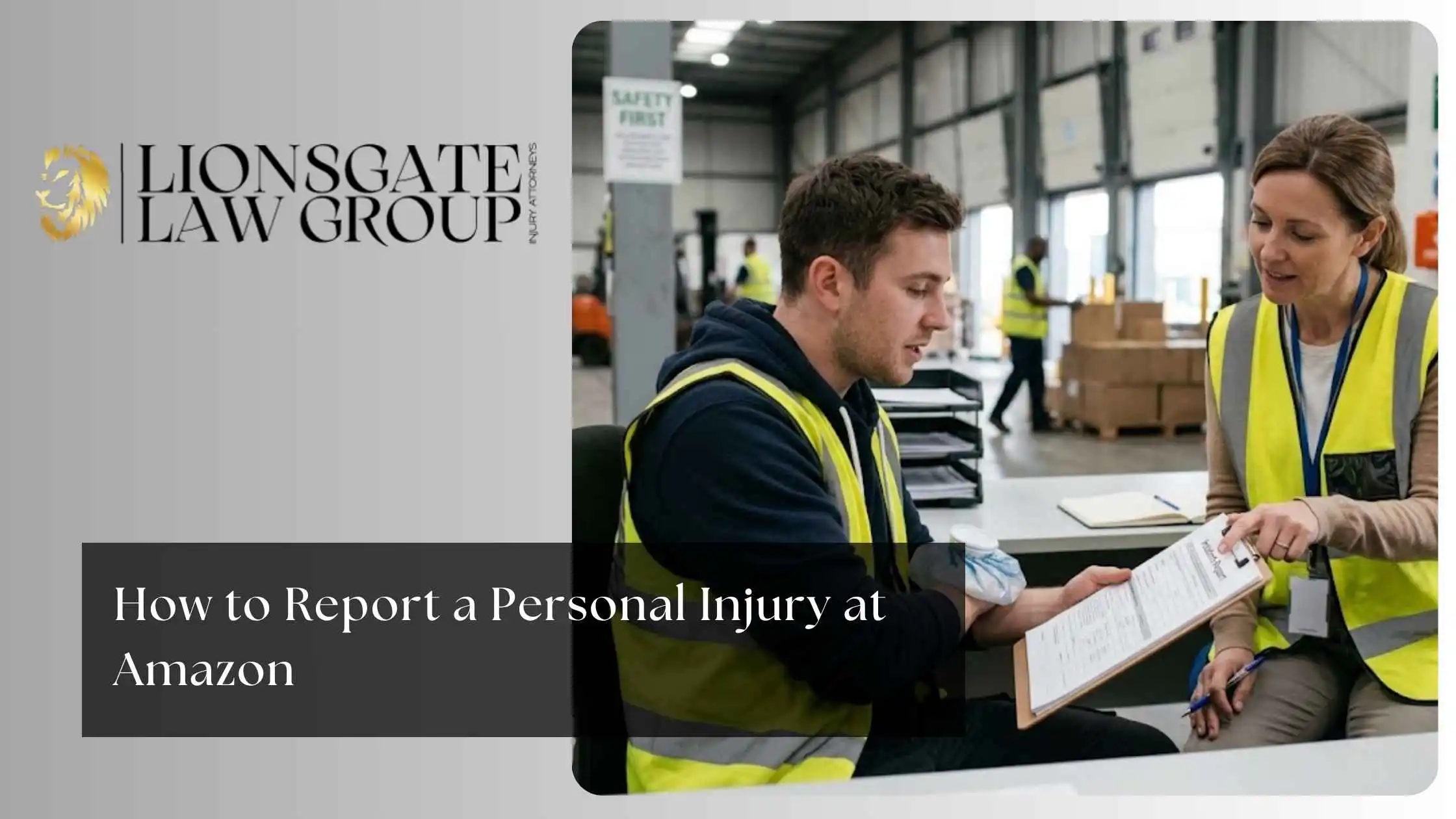 How to Report a Personal Injury at Amazon