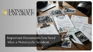 Important Documents You Need After a Motorcycle Accident