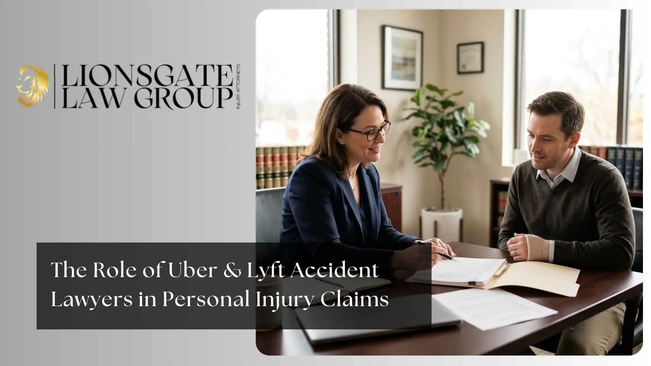 The Role of Uber & Lyft Accident Lawyers in Personal Injury Claims